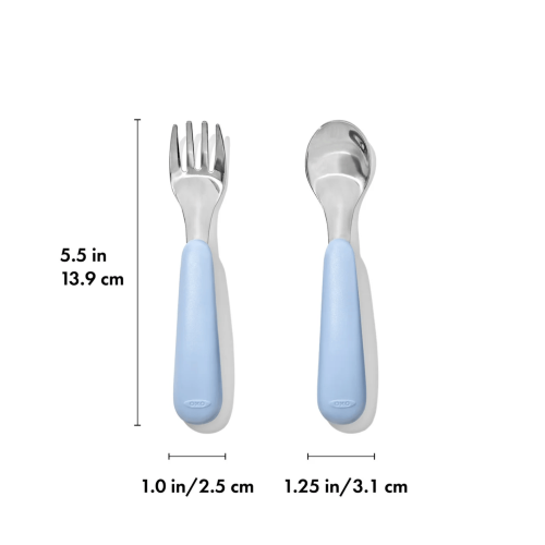 Fork & Spoon Set - OXO TOT (Dusk)