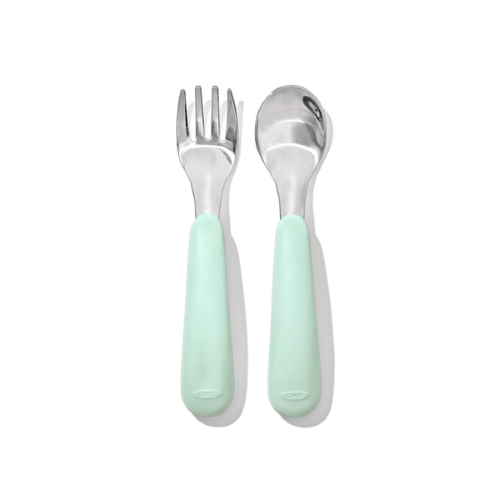 Fork & Spoon Set - OXO TOT (Opal)