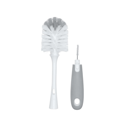 On the Go Drying Rack & Bottle Brush - OXO TOT (Pebble)