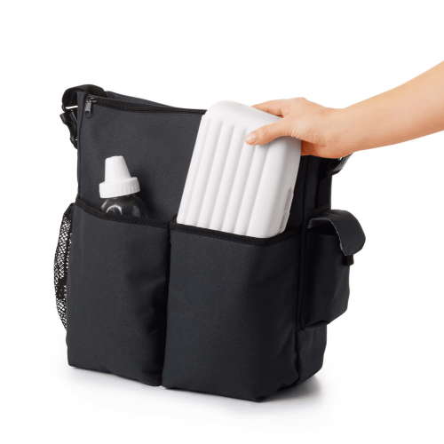 On the Go Drying Rack & Bottle Brush - OXO TOT (Pebble)