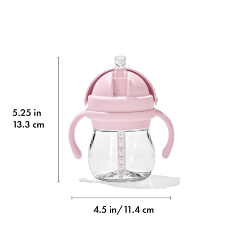 Transitions Straw Cup w/ Removable Handles - OXO TOT (Blossom)
