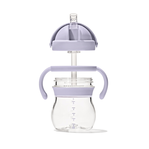 Transitions Straw Cup with Removable Handles - OXO TOT (Lilac)