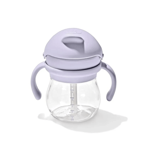 Transitions Straw Cup with Removable Handles - OXO TOT (Lilac)