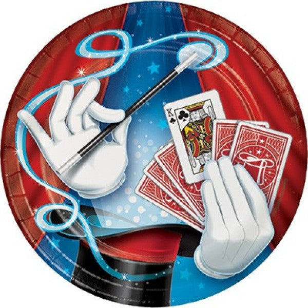 Lunch Plates - Magic Party - Pack of 8