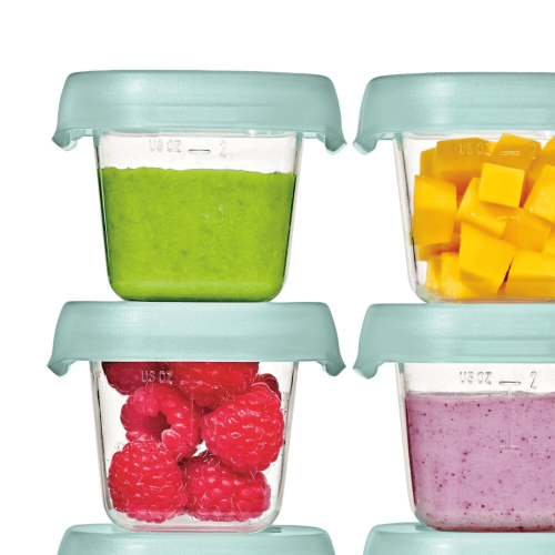 Baby Blocks Food Storage Containers - OXO TOT 60ml (Opal)
