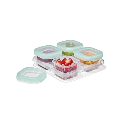 Baby Blocks Food Storage Containers - OXO TOT 120ml (Opal)