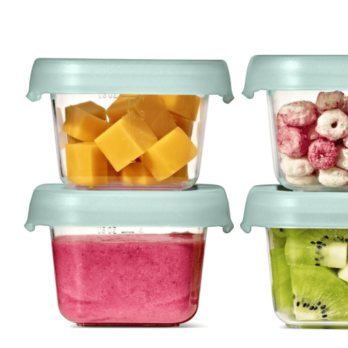 Baby Blocks Food Storage Containers - OXO TOT 120ml (Opal)
