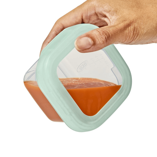 Baby Blocks Food Storage Containers - OXO TOT 180ml (Opal)