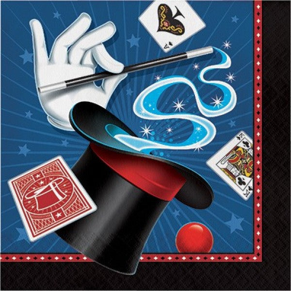 Lunch Napkins - Magic Party - Pack of 16