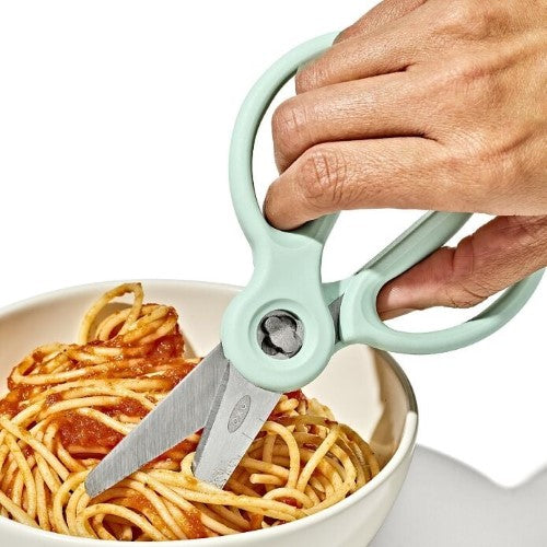On the Go Food Scissors with Case - OXO TOT (Opal)