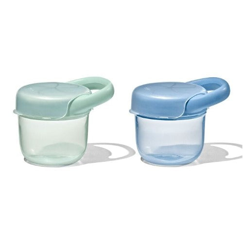 Snack Cup with Lid 2 Pack - OXO TOT (Opal/Dusk)