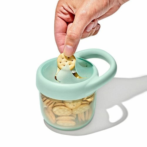 Snack Cup with Lid 2 Pack - OXO TOT (Opal/Dusk)