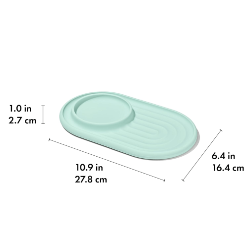 Textured Suction Plate - OXO TOT (Opal)