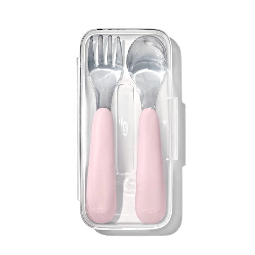 On-The-Go Fork And Spoon Set - OXO TOT (Dusk)