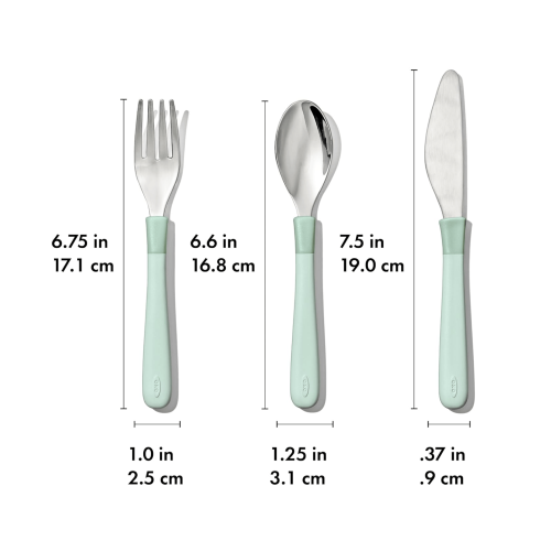 Cutlery For Big Kids - OXO TOT (Opal)