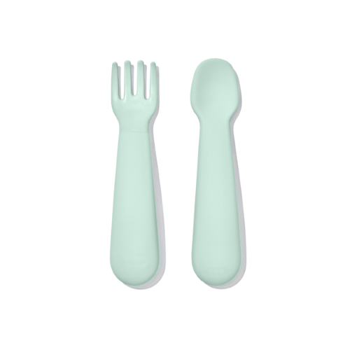 Mini Fork & Spoon Set - OXO TOT (Opal)