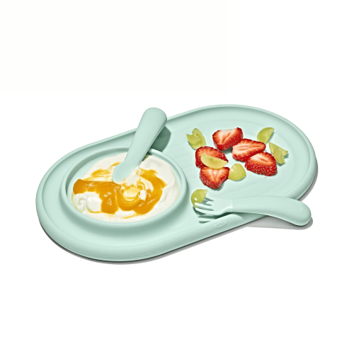 Mini Fork & Spoon Set - OXO TOT (Opal)