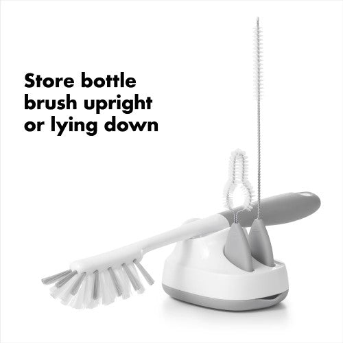 Water Bottle & Straw Cup Cleaning Set - OXO TOT (Pebble)