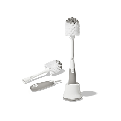 Bottle Brush Bundle Set - OXO TOT (Pebble)