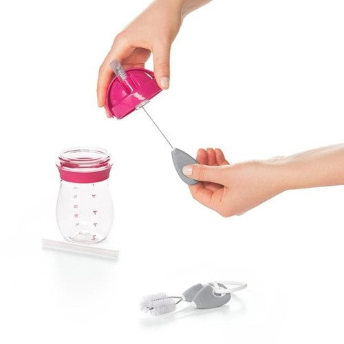 Straw & Sippy Cup Cleaning Set - OXO TOT (Pebble)