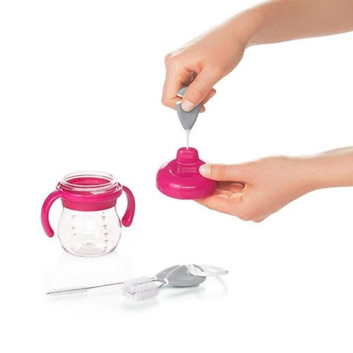 Straw & Sippy Cup Cleaning Set - OXO TOT (Pebble)