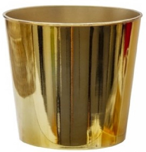 Planter pot - Chrome Pot Round Gold