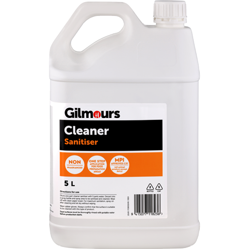Gilmours Sanitiser Cleaner MPI C31 5L