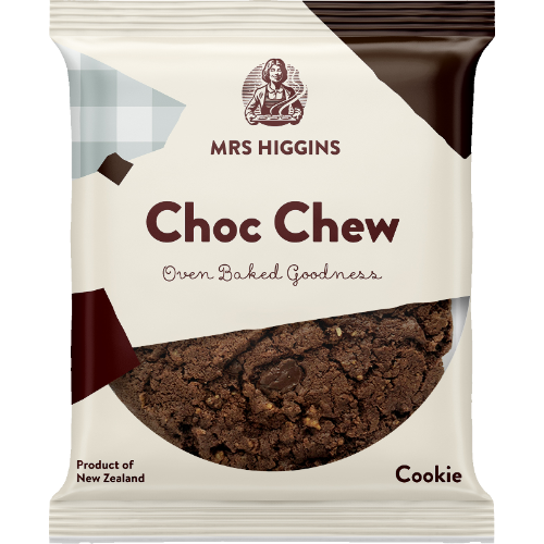 Higgins Choc Chew Cookie 9 x 100g