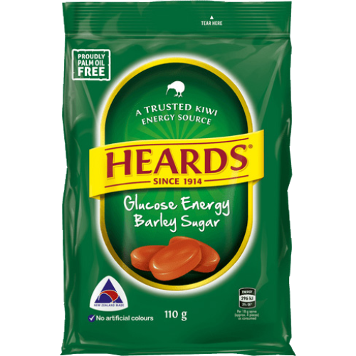 RJ's Heards Glucose Energy Barley Sugar 110g