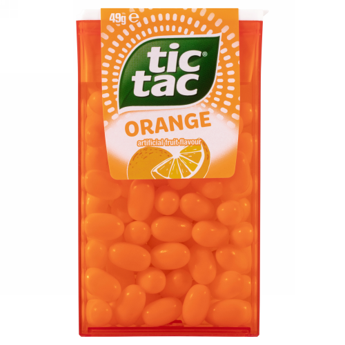 Tic Tac Orange Flavour Mints 24 x 24g