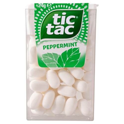 Tic Tac Peppermint Mints 24 x 24g