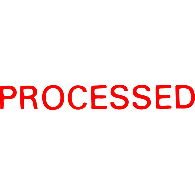 Xstamper Cx-Bn 1314 Processed Red stamp delivering up to 100,000 impressions, ideal for official documents and personal use.