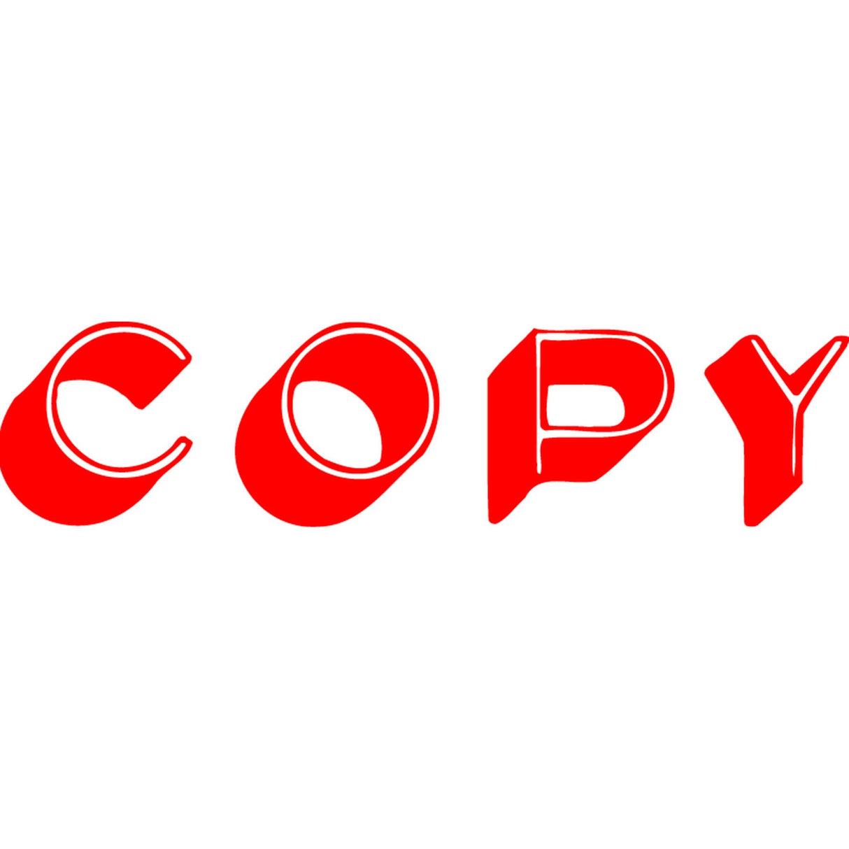 Xstamper Cx-Bn 1336 Copy Red pre-inked stamp, delivers up to 1 million clear impressions with vibrant red ink.