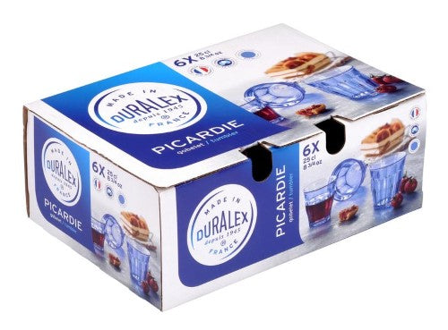 Duralex Picardie Tumbler Marine 250ml - Set 6