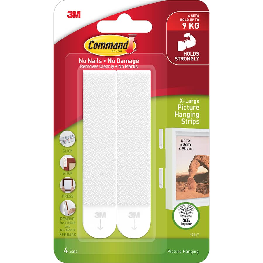 Command Picture Hanging Strips Xl