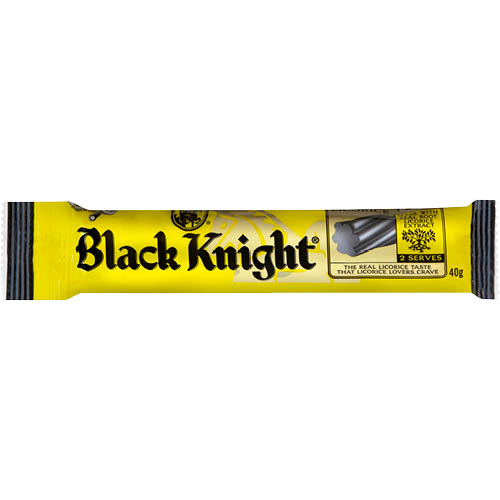 Black Knight Licorice Twists RJ’s 24 x 40g