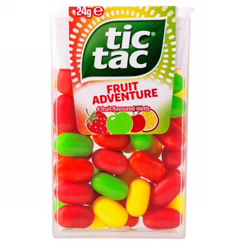 Tic Tac Fruit Adventure Flavour Mints 24 x 24g