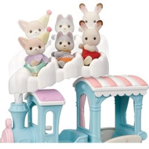 Sylvanian Families Floating Cloud Rainbow Train
