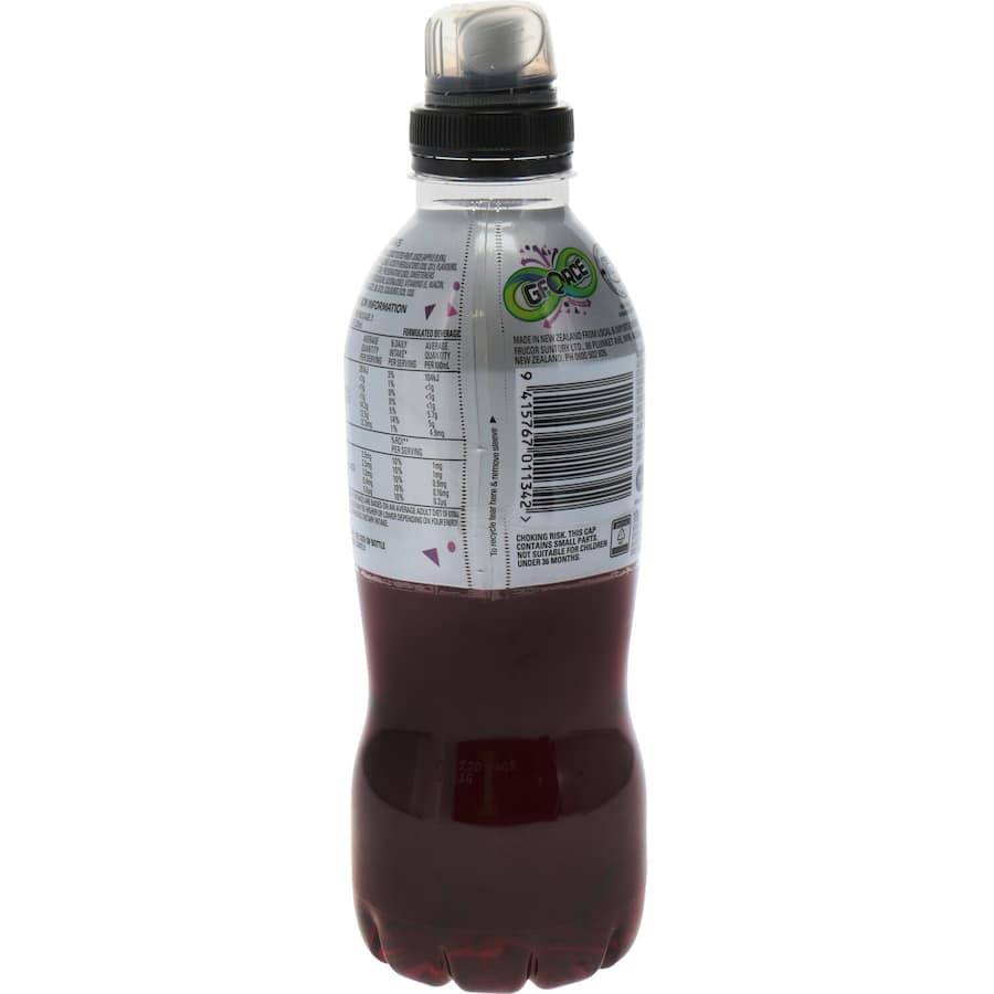 G Force Sports Drink Apple & Blackcurrant Sipper top 750mL