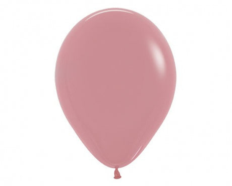 Pack of 100 elegant 30cm rosewood latex balloons, perfect for any celebration and eco-friendly for stylish decor.