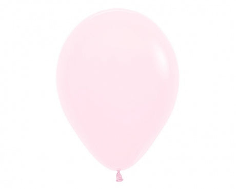90cm pastel matte pink latex balloons in a 2-pack, ideal for stylish celebrations and versatile decorations.