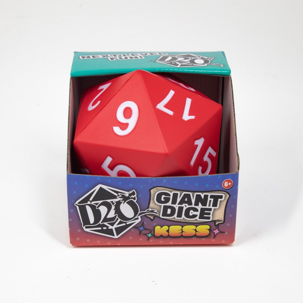 Foam Dice: D20 - Red