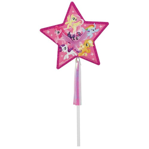 Set of 6 colorful My Little Pony wands, perfect for imaginative play and role-playing adventures.