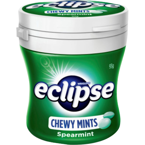 Wrigley's Eclipse Spearmint Chewy Mints 6 x 93g
