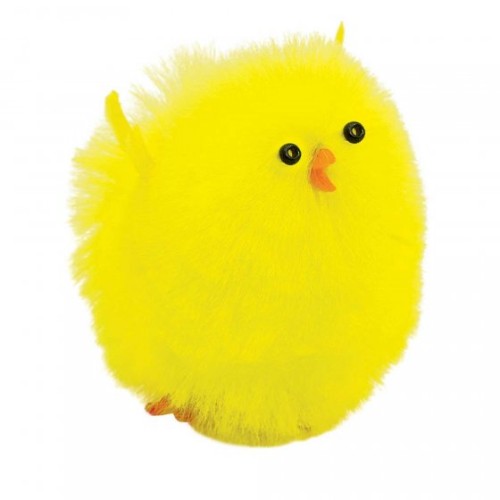 Easter Chenille Chicks Large 5cm - Pack of 4