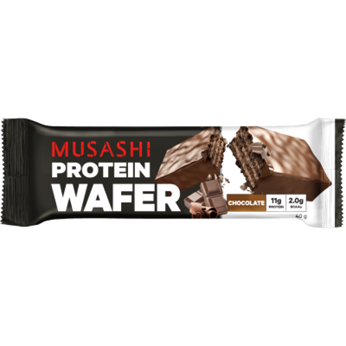 Musashi Chocolate Flavour Protein Wafer 12 x 40g