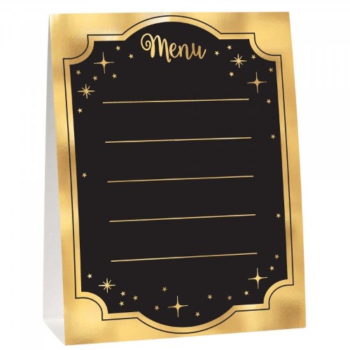 Gold Happy Birthday Buffet Decorating Kit