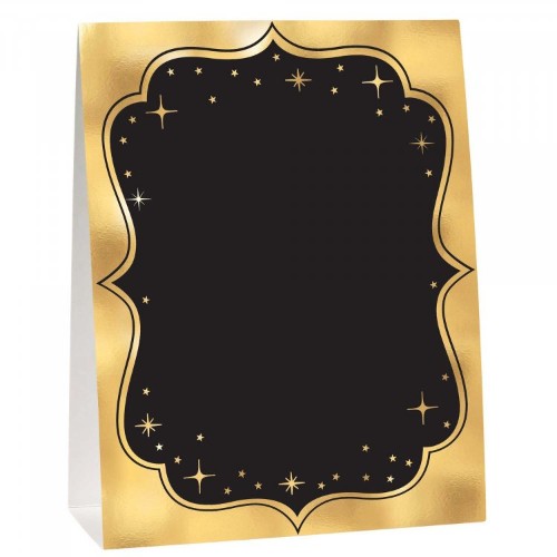 Gold Happy Birthday Buffet Decorating Kit