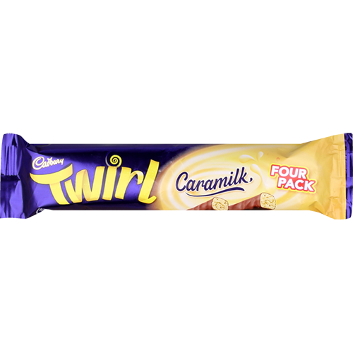 Cadbury Twirl Caramilk Chocolate Bar 42 x 58g