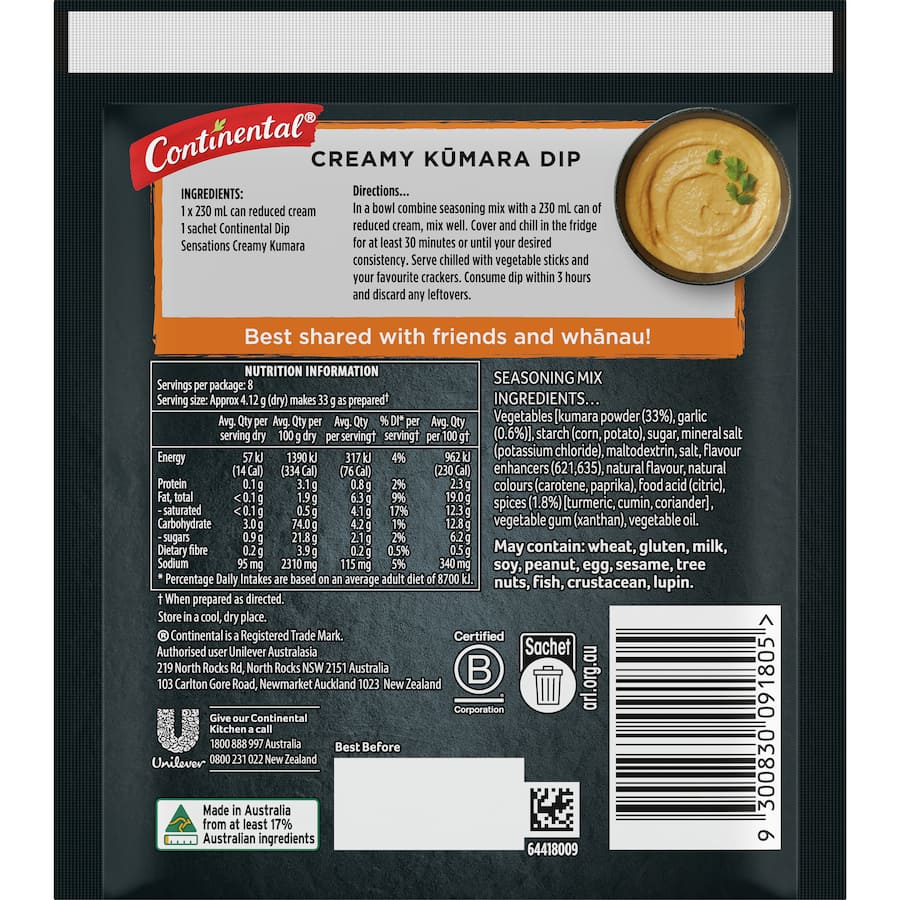 Continental Dip Kumara 33g
